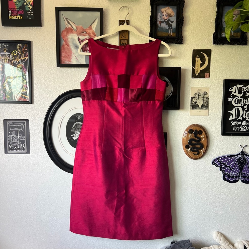vintage 60s mod inspired midi dress
